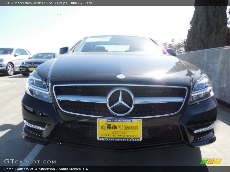 Black / Black 2014 Mercedes-Benz CLS 550 Coupe