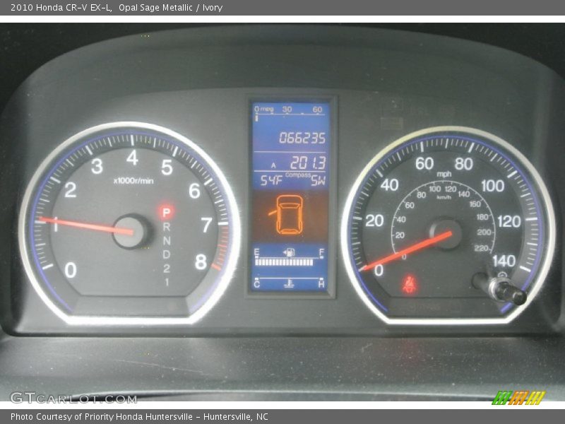 Opal Sage Metallic / Ivory 2010 Honda CR-V EX-L