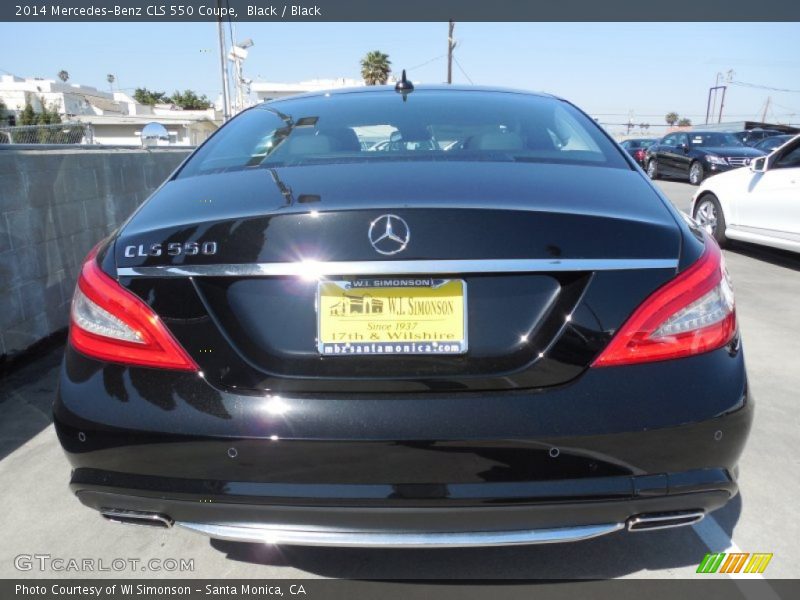 Black / Black 2014 Mercedes-Benz CLS 550 Coupe