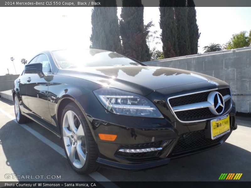 Black / Black 2014 Mercedes-Benz CLS 550 Coupe
