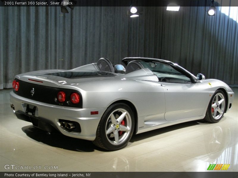 Silver / Black 2001 Ferrari 360 Spider