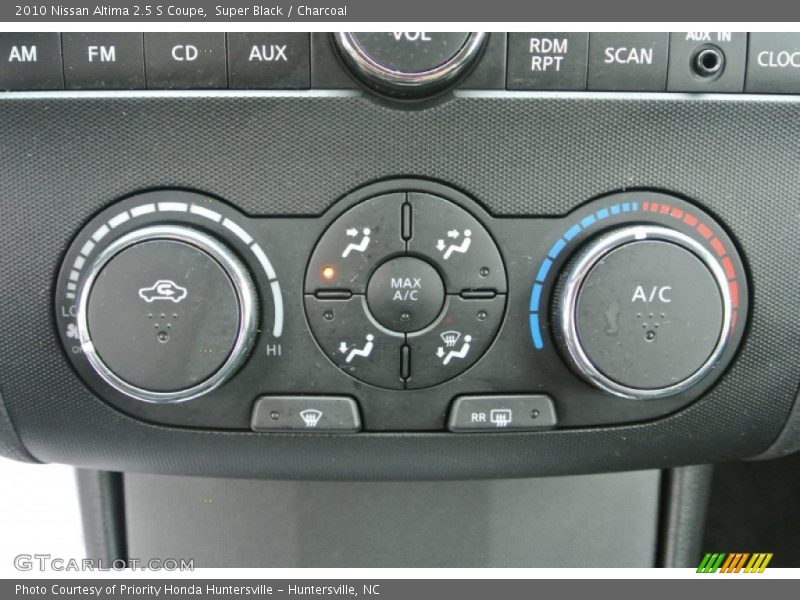 Super Black / Charcoal 2010 Nissan Altima 2.5 S Coupe