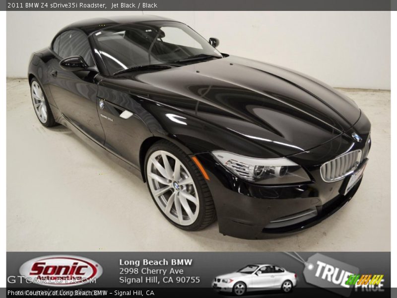 Jet Black / Black 2011 BMW Z4 sDrive35i Roadster