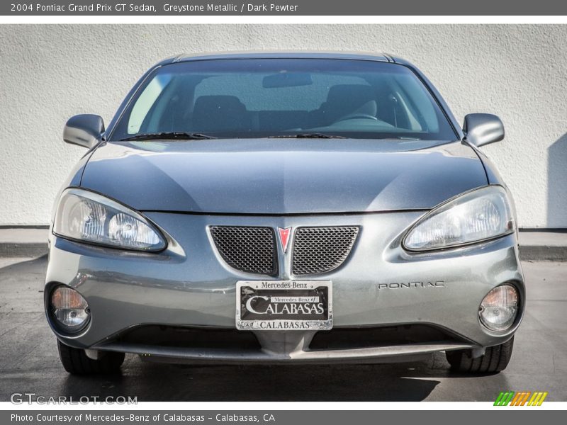 Greystone Metallic / Dark Pewter 2004 Pontiac Grand Prix GT Sedan