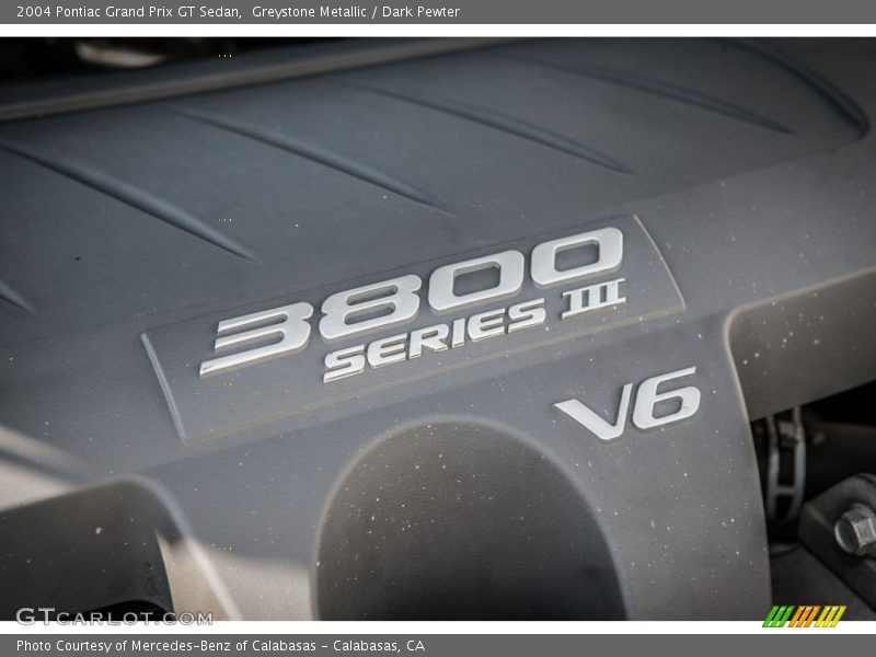 Greystone Metallic / Dark Pewter 2004 Pontiac Grand Prix GT Sedan