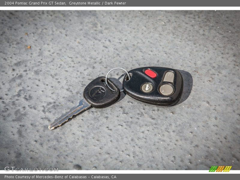 Greystone Metallic / Dark Pewter 2004 Pontiac Grand Prix GT Sedan