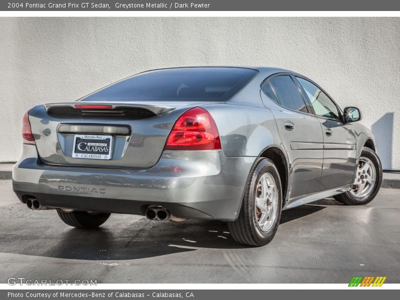 Greystone Metallic / Dark Pewter 2004 Pontiac Grand Prix GT Sedan