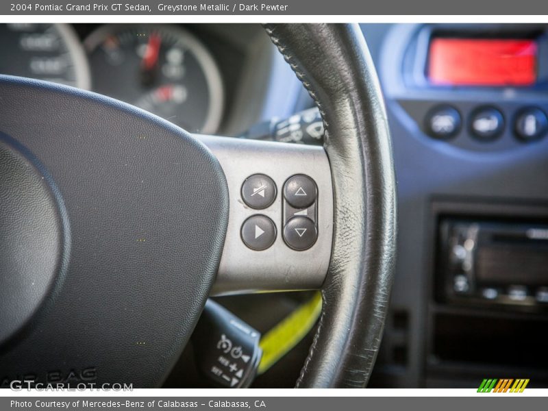 Greystone Metallic / Dark Pewter 2004 Pontiac Grand Prix GT Sedan