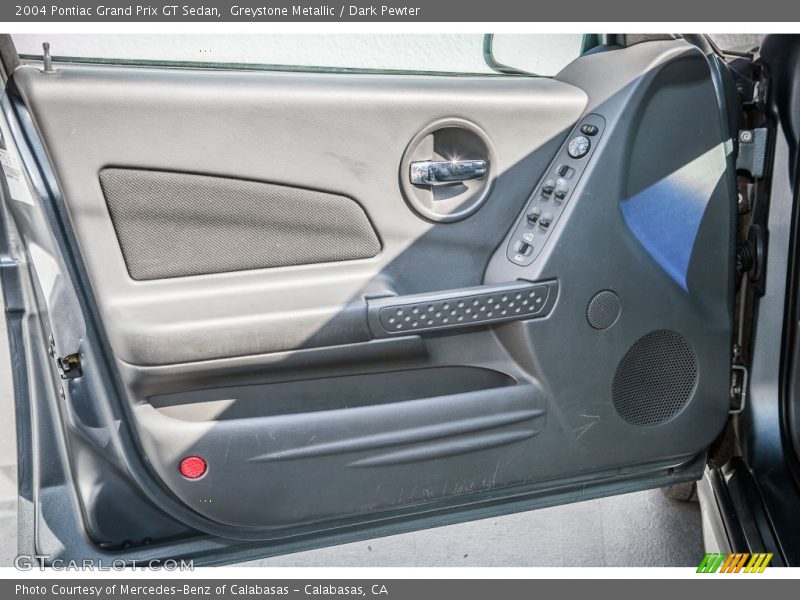 Greystone Metallic / Dark Pewter 2004 Pontiac Grand Prix GT Sedan