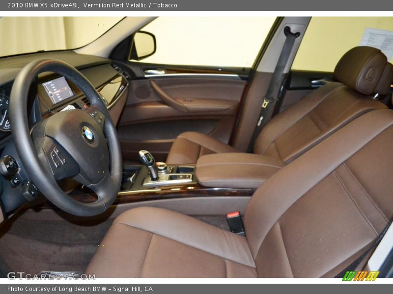  2010 X5 xDrive48i Tobacco Interior