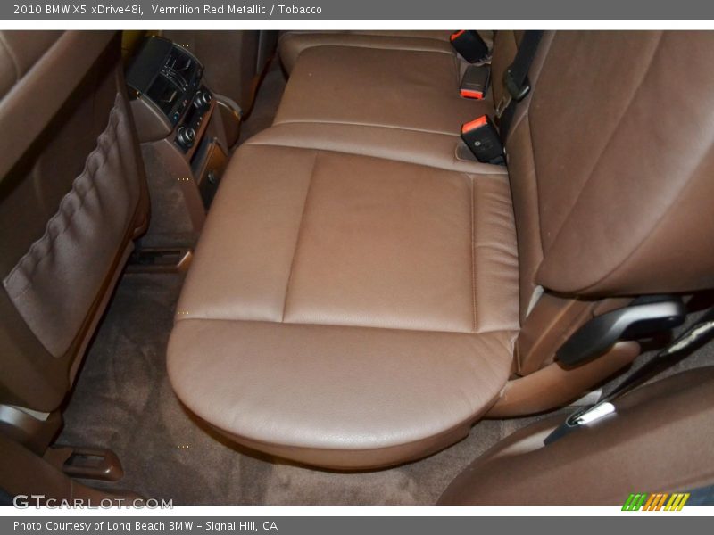 Vermilion Red Metallic / Tobacco 2010 BMW X5 xDrive48i