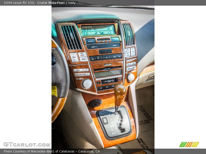 Controls of 2004 RX 330