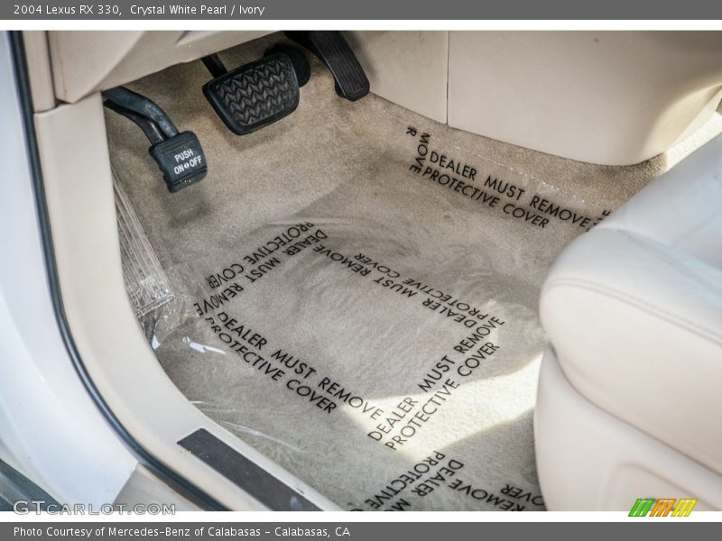 Crystal White Pearl / Ivory 2004 Lexus RX 330