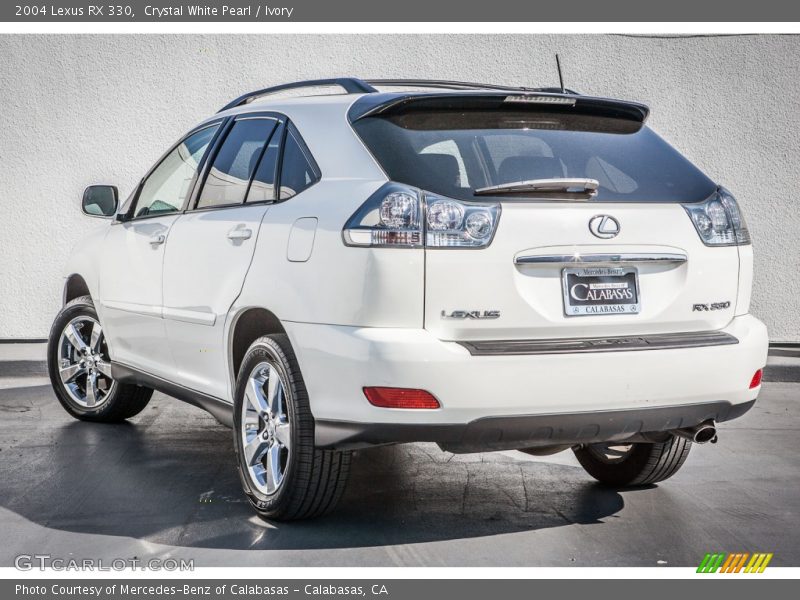 Crystal White Pearl / Ivory 2004 Lexus RX 330
