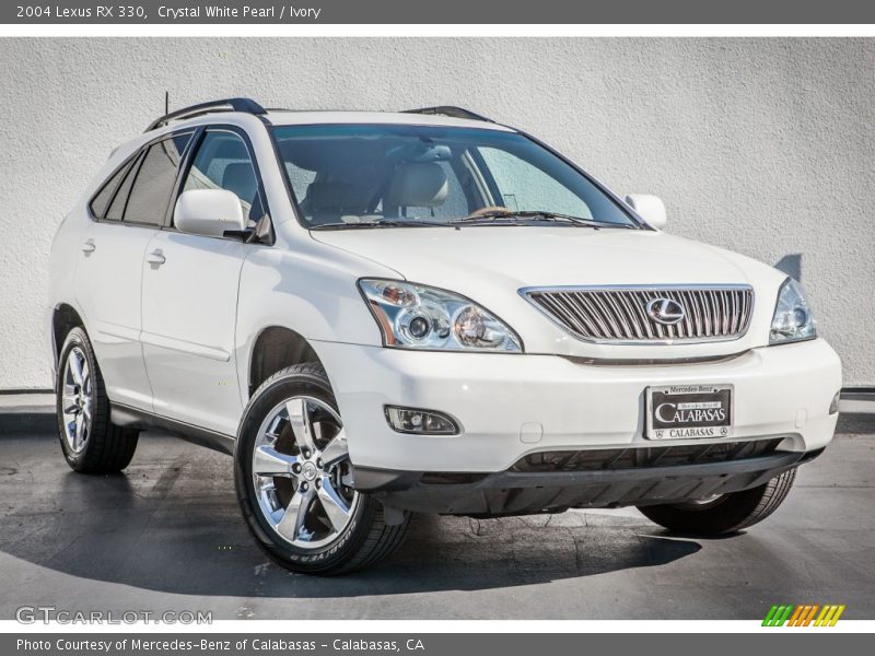 Crystal White Pearl / Ivory 2004 Lexus RX 330