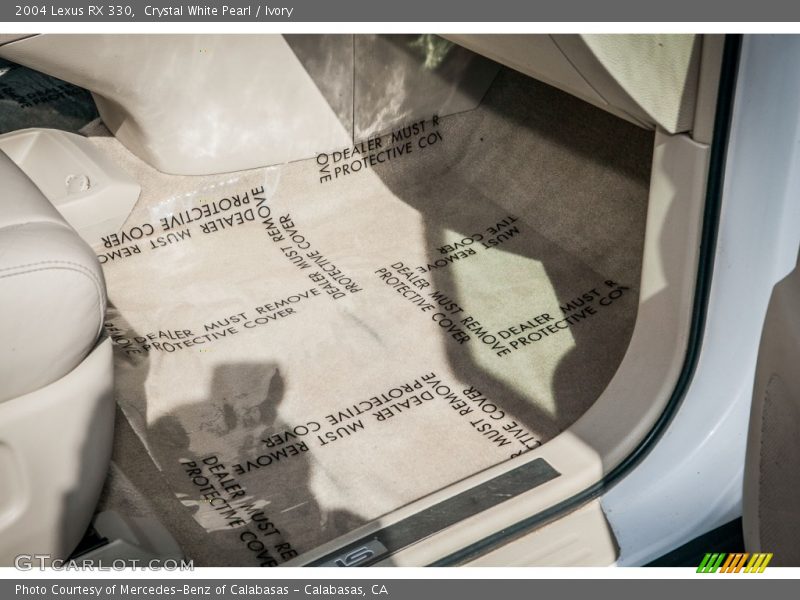Crystal White Pearl / Ivory 2004 Lexus RX 330