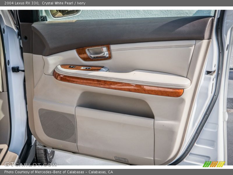Crystal White Pearl / Ivory 2004 Lexus RX 330