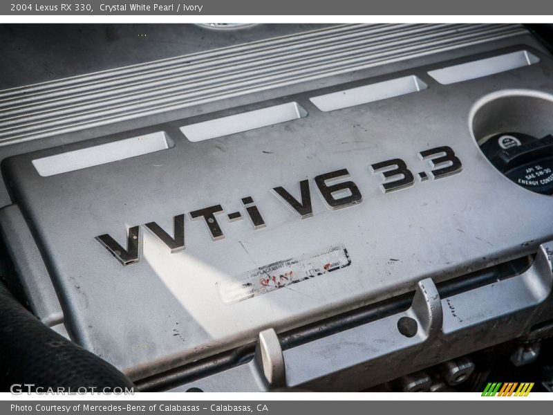  2004 RX 330 Engine - 3.3 Liter DOHC 24 Valve VVT-i V6