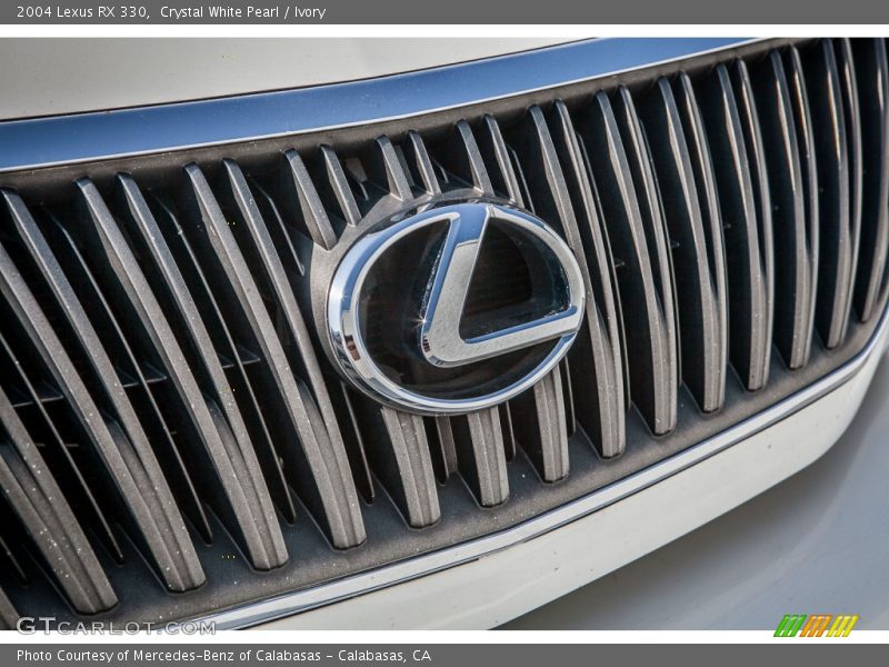 Crystal White Pearl / Ivory 2004 Lexus RX 330