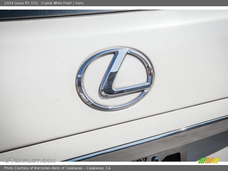Crystal White Pearl / Ivory 2004 Lexus RX 330