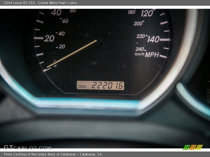 Crystal White Pearl / Ivory 2004 Lexus RX 330