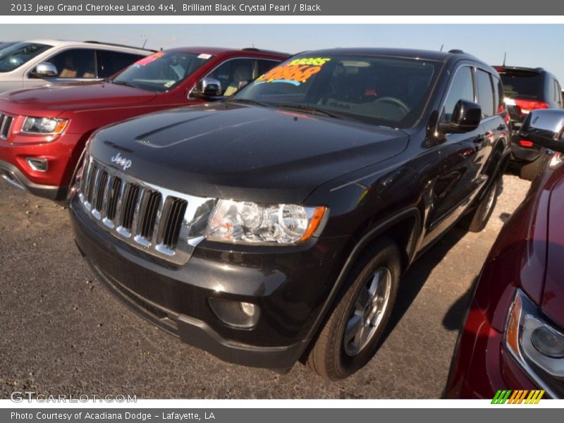 Brilliant Black Crystal Pearl / Black 2013 Jeep Grand Cherokee Laredo 4x4