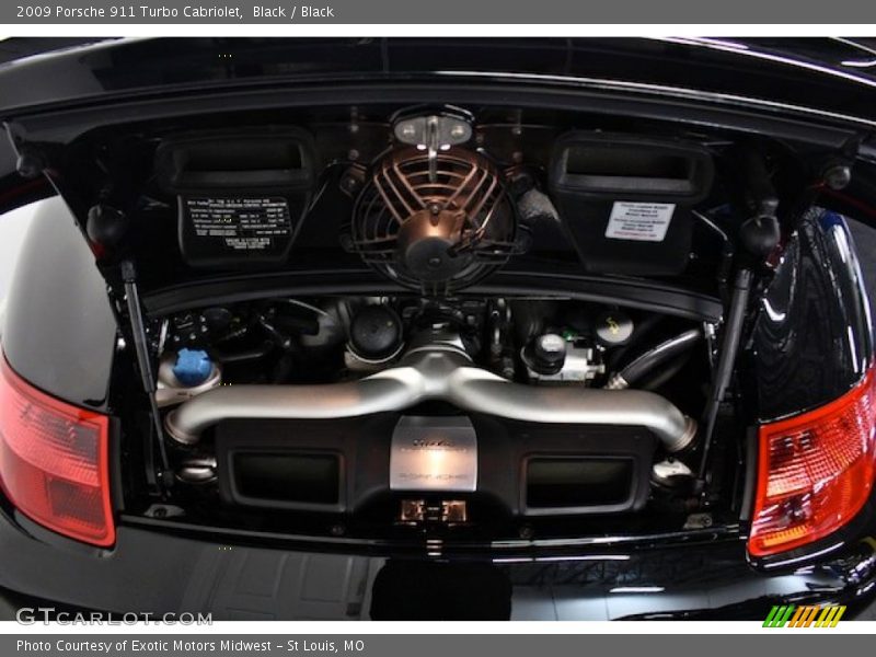  2009 911 Turbo Cabriolet Engine - 3.6 Liter Twin-Turbocharged DOHC 24V VarioCam Flat 6 Cylinder