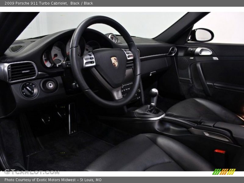 Dashboard of 2009 911 Turbo Cabriolet
