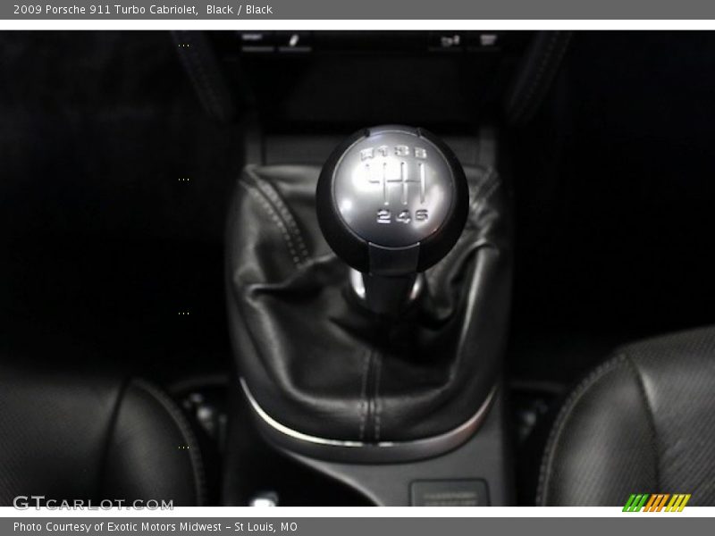  2009 911 Turbo Cabriolet 6 Speed Manual Shifter