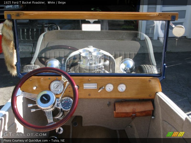 White / Beige 1925 Ford T Bucket Roadster