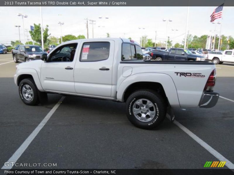  2013 Tacoma V6 TRD Double Cab 4x4 Super White