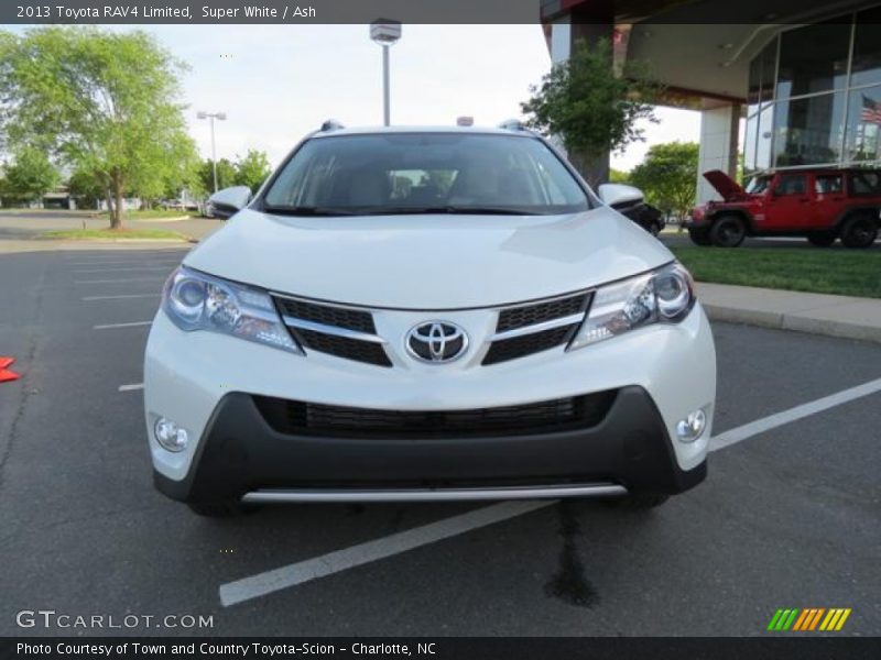 Super White / Ash 2013 Toyota RAV4 Limited
