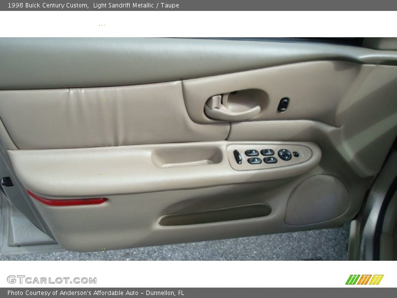 Light Sandrift Metallic / Taupe 1998 Buick Century Custom