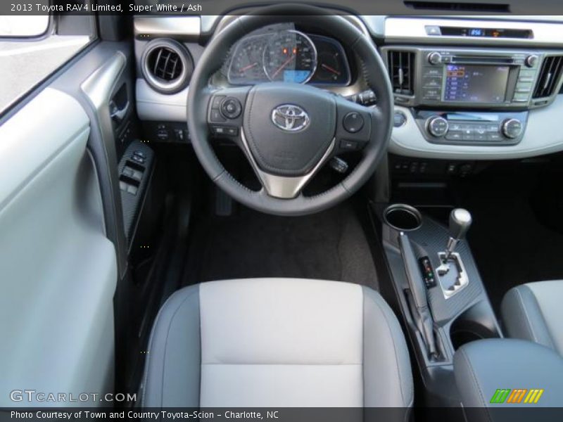 Super White / Ash 2013 Toyota RAV4 Limited