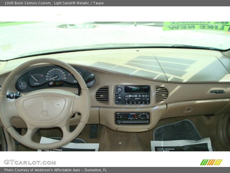 Light Sandrift Metallic / Taupe 1998 Buick Century Custom