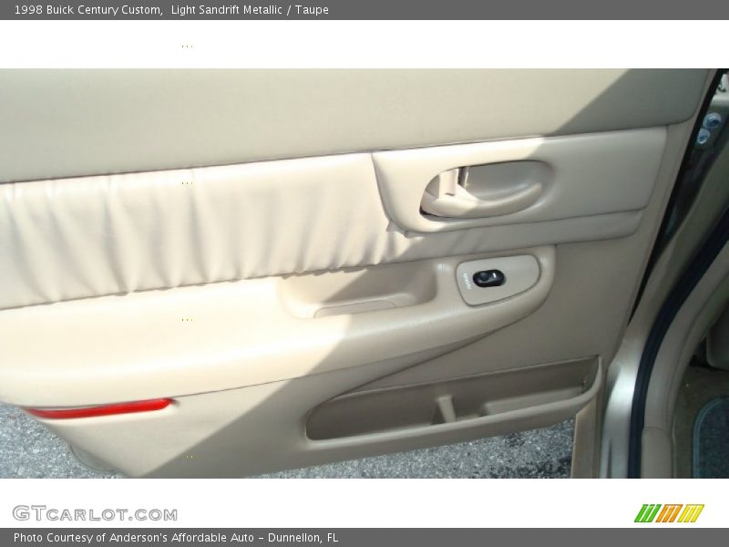 Light Sandrift Metallic / Taupe 1998 Buick Century Custom