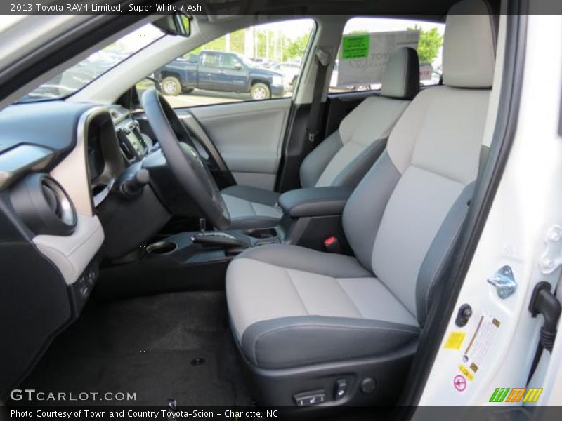 Super White / Ash 2013 Toyota RAV4 Limited