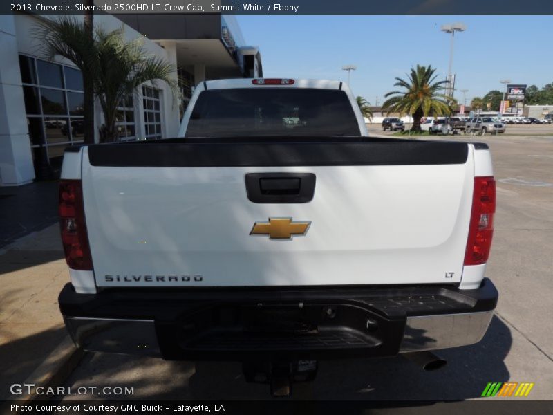 Summit White / Ebony 2013 Chevrolet Silverado 2500HD LT Crew Cab