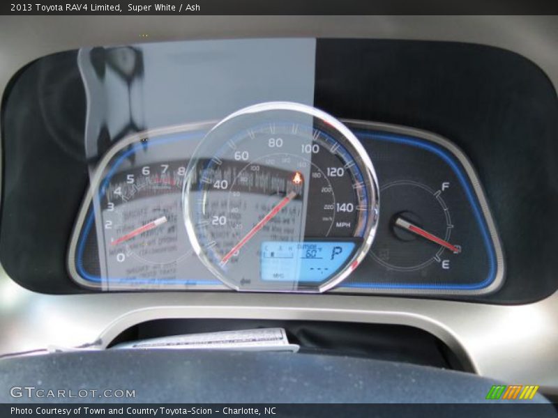 Super White / Ash 2013 Toyota RAV4 Limited