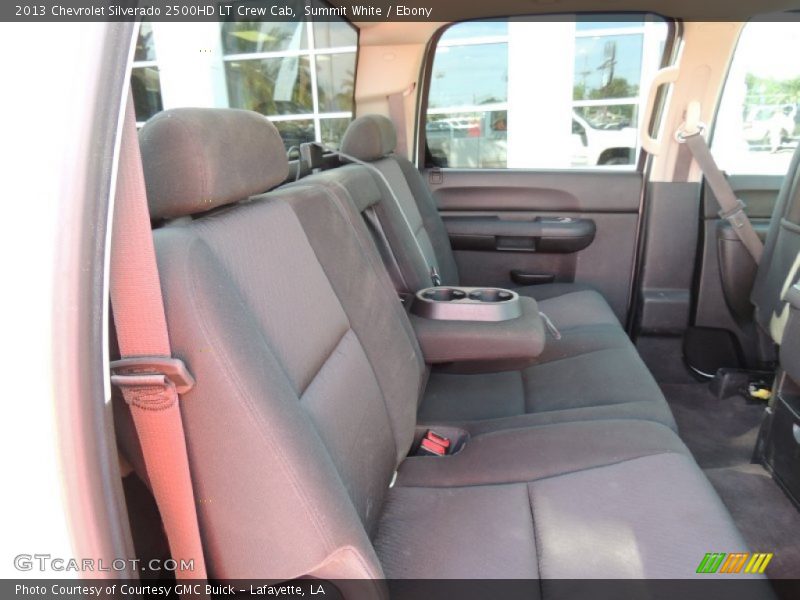 Summit White / Ebony 2013 Chevrolet Silverado 2500HD LT Crew Cab