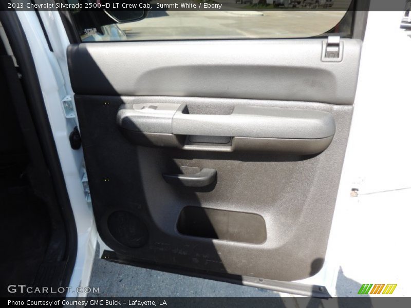 Summit White / Ebony 2013 Chevrolet Silverado 2500HD LT Crew Cab