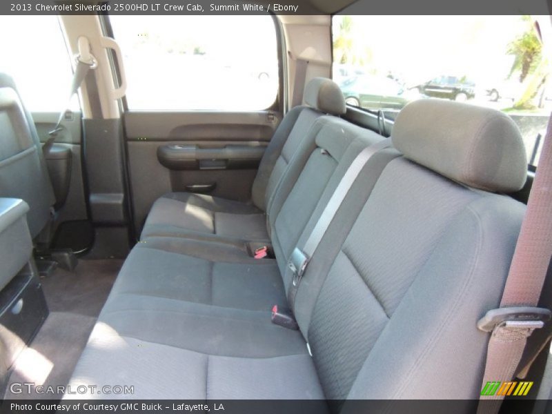 Summit White / Ebony 2013 Chevrolet Silverado 2500HD LT Crew Cab