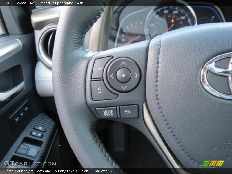 Super White / Ash 2013 Toyota RAV4 Limited