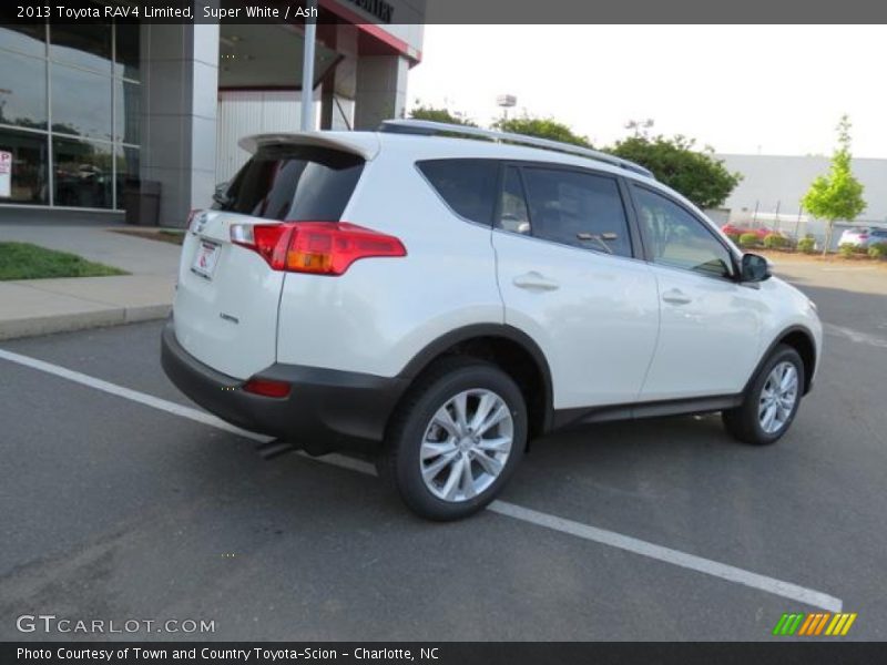 Super White / Ash 2013 Toyota RAV4 Limited
