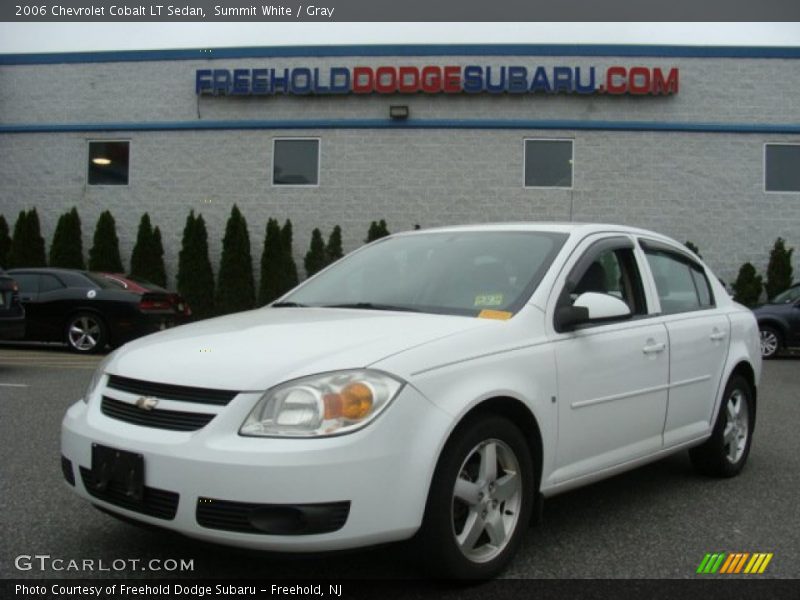 Summit White / Gray 2006 Chevrolet Cobalt LT Sedan