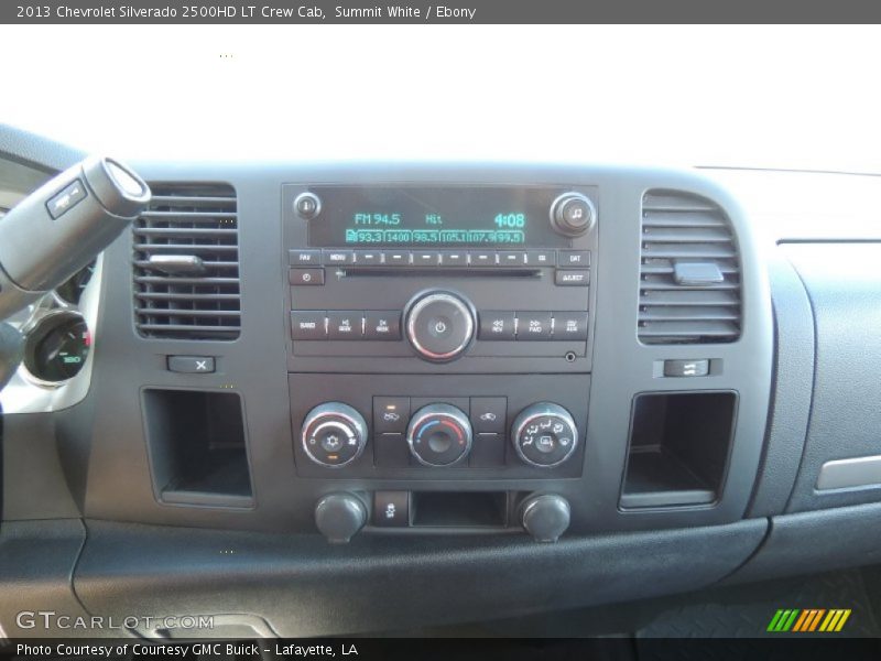 Summit White / Ebony 2013 Chevrolet Silverado 2500HD LT Crew Cab