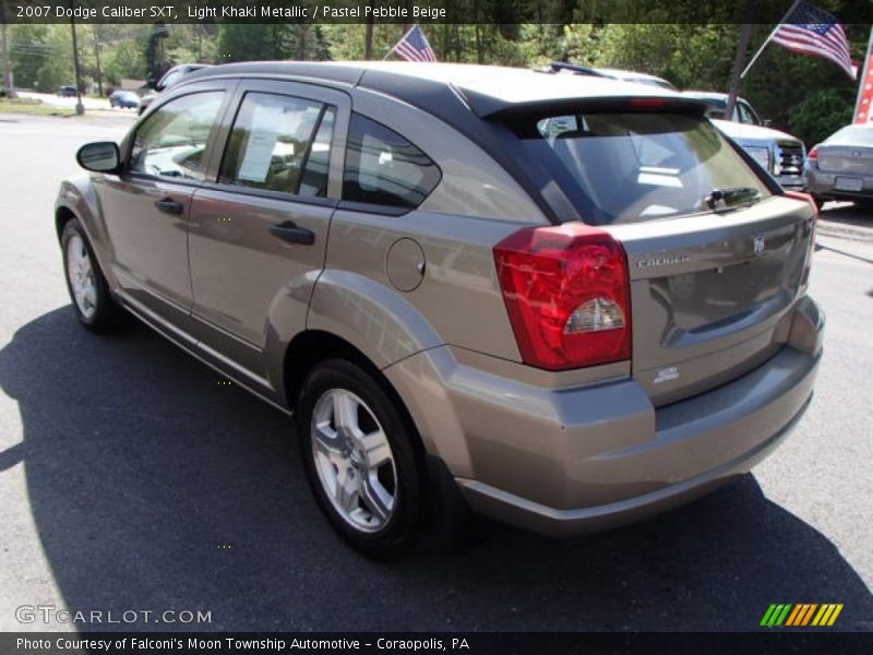 Light Khaki Metallic / Pastel Pebble Beige 2007 Dodge Caliber SXT