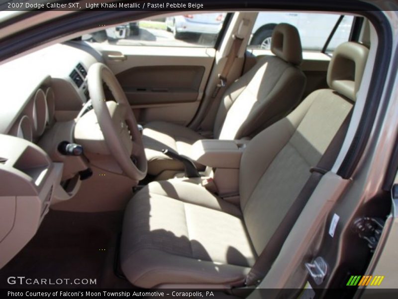 2007 Caliber SXT Pastel Pebble Beige Interior
