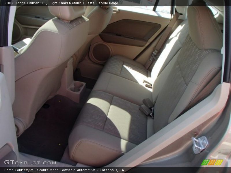 Rear Seat of 2007 Caliber SXT