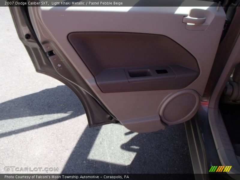 Light Khaki Metallic / Pastel Pebble Beige 2007 Dodge Caliber SXT